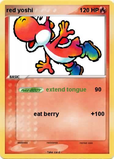 Pokemon red yoshi
