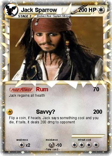 Pokemon Jack Sparrow