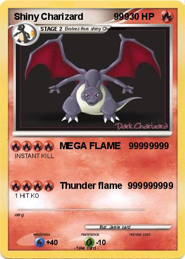Pokemon Shiny Charizard            999