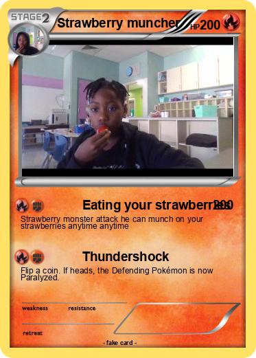 Pokemon Strawberry muncher