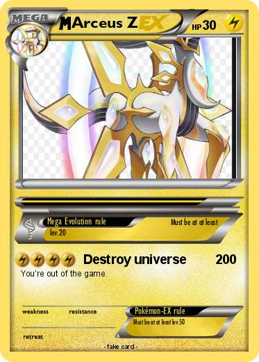 Pokemon Arceus Z