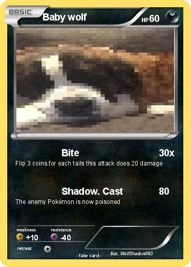 Pokemon Baby wolf