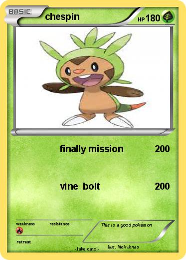 Pokemon chespin