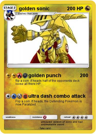Pokemon golden sonic