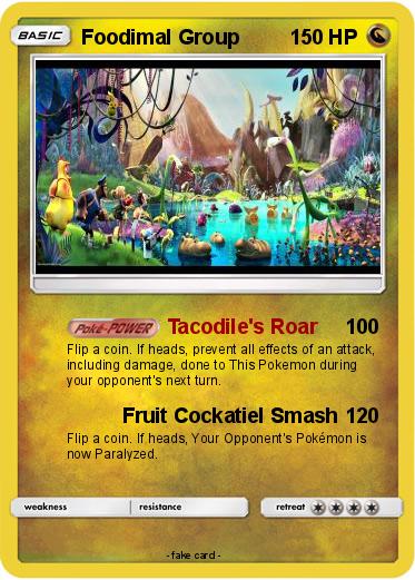 Pokemon Foodimal Group