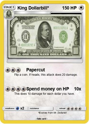 Pokemon King Dollarbill*