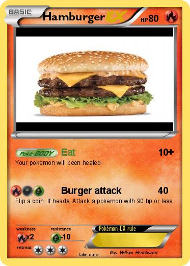 Pokemon Hamburger