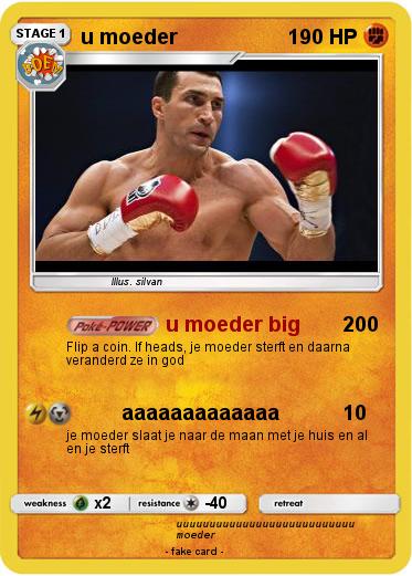 Pokemon u moeder