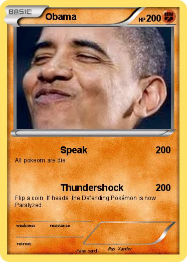 Pokemon Obama