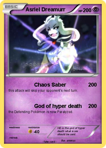 Pokemon Asriel Dreamurr