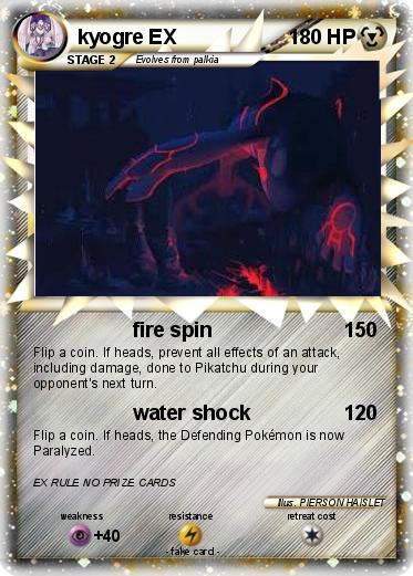 Pokemon kyogre EX