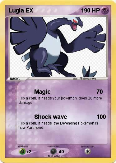 Pokemon Lugia EX