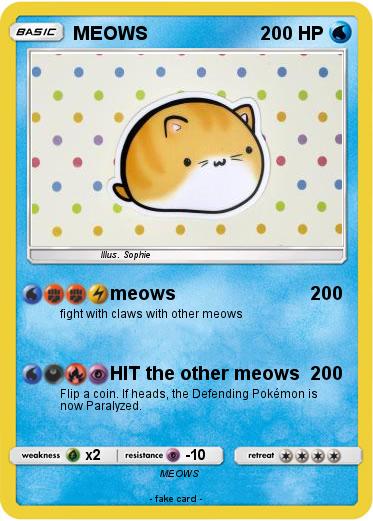 Pokemon MEOWS