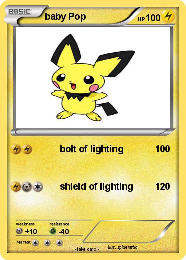 Pokemon baby Pop