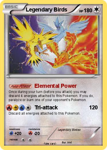 Pokemon Legendary Birds