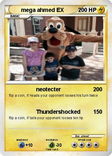 Pokemon mega ahmed EX