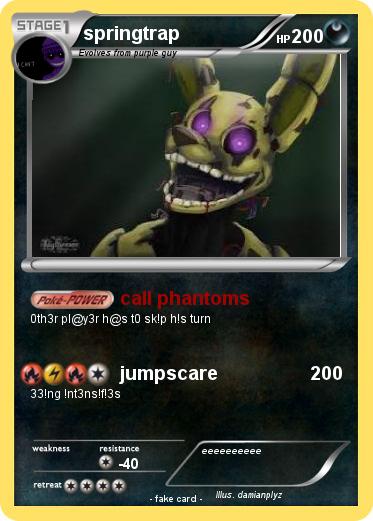 Pokemon springtrap
