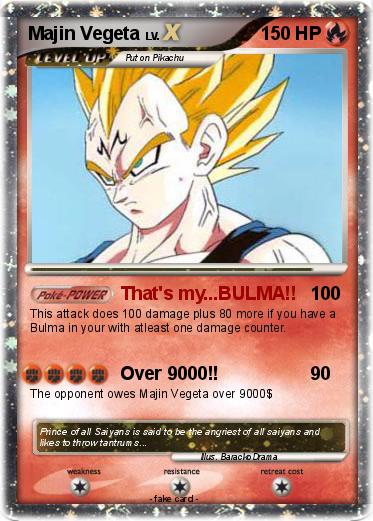 Pokemon Majin Vegeta