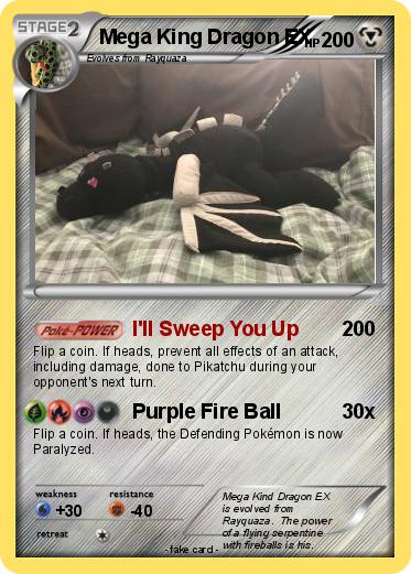 Pokemon Mega King Dragon EX