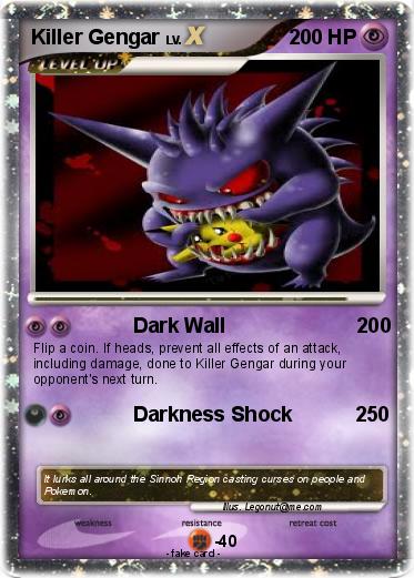 Pokemon Killer Gengar