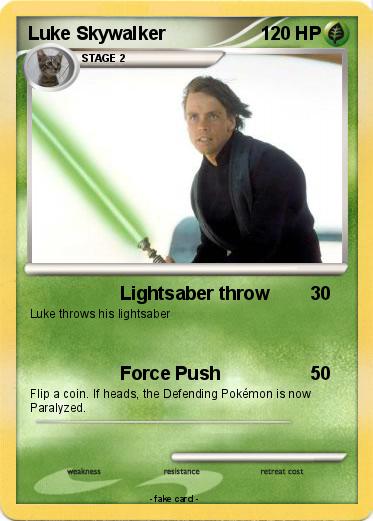 Pokemon Luke Skywalker