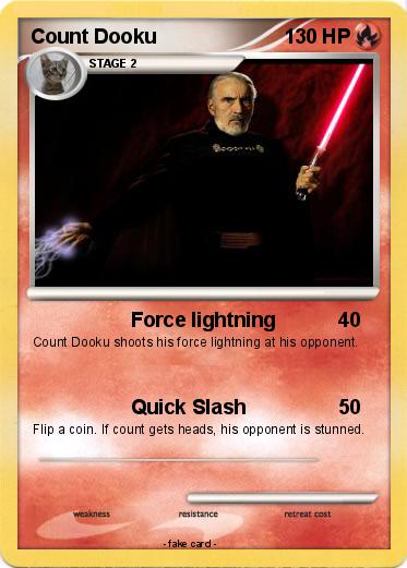 Pokemon Count Dooku