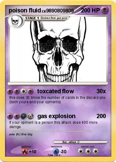 Pokemon poison fluid