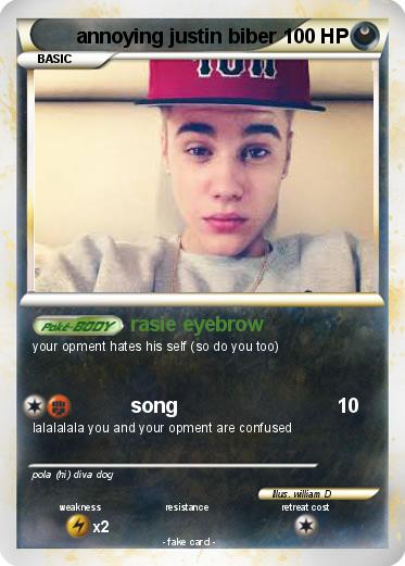 Pokemon annoying justin biber