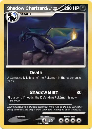 Pokemon Shadow Charizard