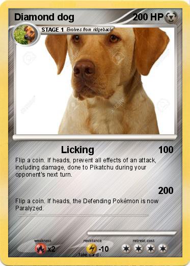 Pokemon Diamond dog