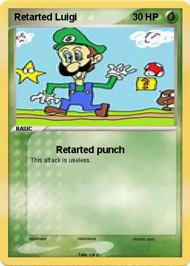 Pokemon Retarted Luigi