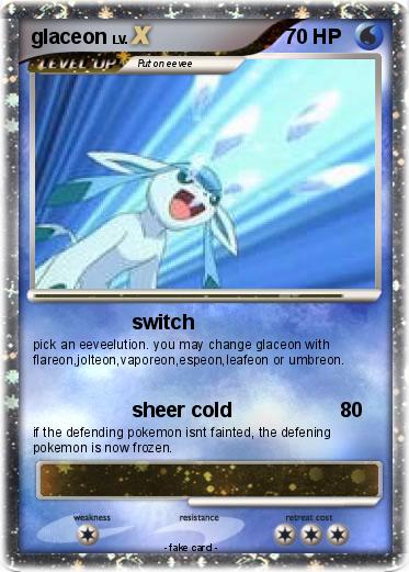 Pokemon glaceon