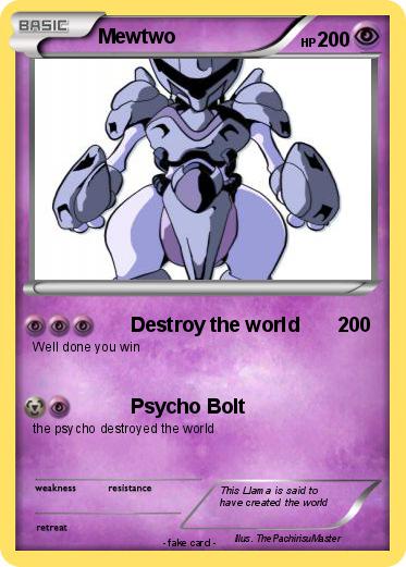 Pokemon Mewtwo