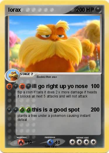 Pokemon lorax