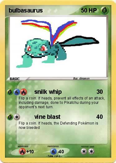 Pokemon bulbasaurus