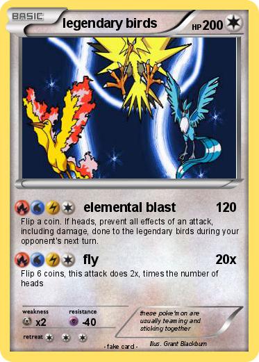 Pokemon legendary birds
