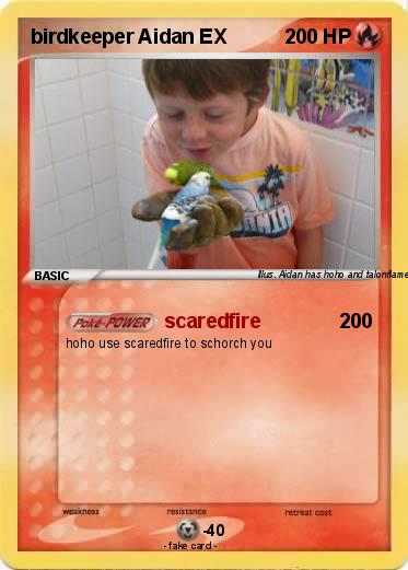 Pokemon birdkeeper Aidan EX