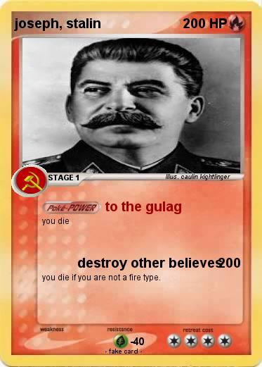 Pokemon joseph, stalin