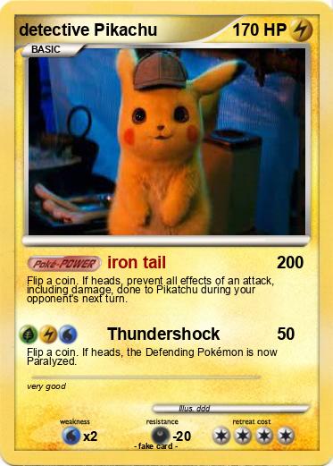 Pokemon detective Pikachu