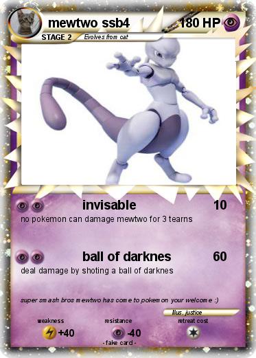 Pokemon mewtwo ssb4