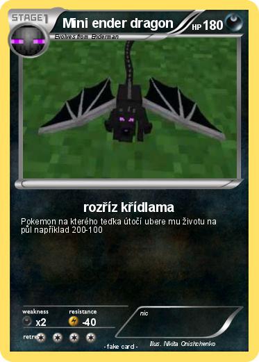 Pokemon Mini ender dragon