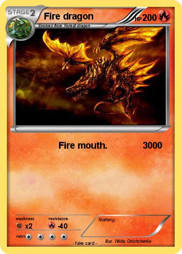 Pokemon Fire dragon