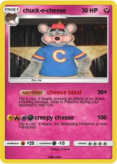 Pokemon chuck-e-cheese