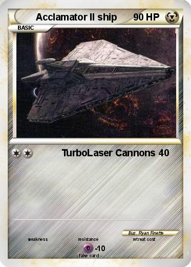 Pokemon Acclamator II ship