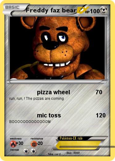 Pokemon Freddy faz bear