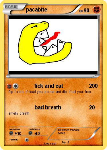Pokemon pacabite
