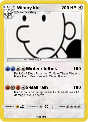 Pokemon Wimpy kid