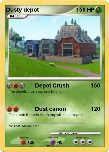 Pokemon Dusty depot