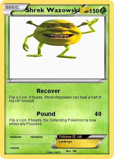 Pokemon Shrek Wazowski