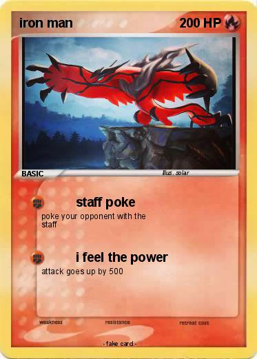Pokemon iron man